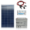 Solární sada 140W-P Maxx 12V / 80Ah na přívěs