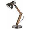 Stolová nočná lampa E14 hnedá Industrial Aksel 4199 Rabalux