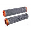 Odi Gripy MTB CF, v2.1 Lock-On, MTB, Closed End, Lynx Grey / Orange