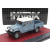 Matrix scale models Matrix modely v mierke 1:43 Toyota Hj45 Land Cruiser Crew Cab Pick-up 1979 Modrá Sivá Biela