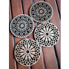 Podložky pod poháre mandala 2