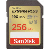 SanDisk SDXC karta 256GB Extreme PLUS (R 190 MB/s W130 MB/s Class 10, UHS-I U3 V30) SDSDXWV-256G-GNCIN