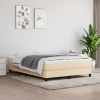 vidaXL Matrac s taštičkovými pružinami krémový 140x190x20 cm látka - Krémová - 65452-20262