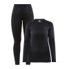Dámsky funkčný set CRAFT CORE Warm Baselayer black XL