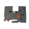 ECODATA Label Tape BROTHER TZE-D41 / TZ-D41 Fluorescent Green / Black print 18mm x 8m comp. (ECO-TZE-D41)