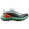 Dámska bežecká obuv Salomon Genesis Bay/Electric Green/Cherry Tomato UK 3,5