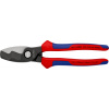 KÁBLOVÉ NOŽNICE S DVOJITÝM BRITOM 200mm KNIPEX 95 12 200