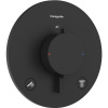 HANSGROHE Ecostat Comfort S termostat pod omietku pre 2 spotrebiče, matná čierna, 33715670
