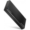 AXAGON box THIN BOX na M.2 NVMe SSD / EEM2-GTR / USB-C / USB 3.2 Gen2 / kábel 20cm USB-C na USB-C