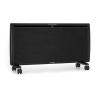 Klarstein Hot Spot Slimcurve Double Wave, konvektor, ohrievač 2 v 1, 2000 W, týždenný časovač, čierny (ACO7-HtSpSlmCrv20B)