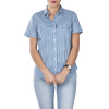 Levis Dámska Košela s krátkym rukávom Gingham Modrá XS