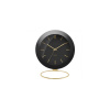 Dizajnové stolné hodiny 5833BK Karlsson 10,5cm
