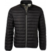 DAIBER JN 1140 / Pánska páperová bunda - black/silver S