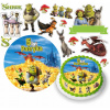 DIGITÁLNA TLAČ Opłatek na tort SHREK FIONA OSLÍK POSTAVY + TEXT ZADARMO 8