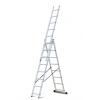Žebřík hliníkový třídílný 3x6 Procraft PLA3.340 | PLA3.340 - 6094