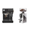 Ascaso Steel UNO PID, Black&Wood + Eureka Mignon Specialita Compatto, CR chrome