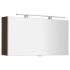 Sapho CLOE galérka s LED osvetlením, 100x50x18cm, borovica rustik SPH CE100-0016