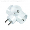 Rozbočka 3x 16A/250V biela RETLUX SPC63