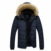 Detská bunda - MÓDNA bunda, veľkosť 164 (Zimná bunda, Parka Fur 1-5 Navy Blue 5L)