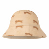 Swim Essentials Obojstranný klobúčik s UPF 50+ Brown Leopard