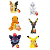 Jazwares Pokémon Plyšák Figurka Verze 23 20 cm Sada (6)