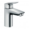 Hansgrohe Logis - Páková umývadlová batéria 100 CoolStart s odtokovou súpravou s tiahlom, chróm 71102000