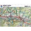 VKÚ Harmanec MAPuzzle - mapové puzzle A5 - rôzne turistické mapy Mapový podklad: Chopok - Ďumbier