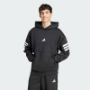 Adidas mikina s kapucňou Future Icons 3-Stripes JD4838 Veľkosť: M