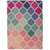 Ručně všívaný kusový koberec Illusion Rosella Pink/Blue 200x290 cm