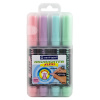 Zvýrazňovač CENTROPEN 8542 FLEXI PASTEL - sada 4 ks