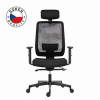 Powerton Kancelárske ergonomické kreslo Lucie, Čierne