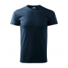 MALFINI BASIC 129 / Tričko, pánske - námorná modrá 5XL
