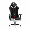 Látkové herné kreslo Diablo X-Player 2.0 Normal Size, bielo-čierne