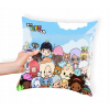 Vankúš - Vankúš na spanie Ayalife 40 x 40 cm (Jasiek Toca Life vankúš Priatelia kvalita 40x40)