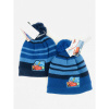 Autá - Cars - licencie Chlapčenská zimná čiapka - Autá CR-357, modrá/svetlejšia brmbolce Farba: Modrá svetle, Veľkosť: velikost 56