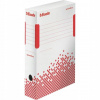 Esselte Speedbox archívný box bielo červený 80 mm