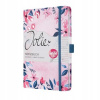 SIGEL Jolie Poznámkový zošit exkluzívny 135x203 mm linajkový tvrdá obálka Loose Florals Olive 87 listov