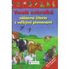 Veselé zvieratká zábavné čítanie s veľkými písmenami