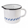 Hrnček s meracím hrniec retro smalt 12 cm 1,2 l (Hrnček s meracím hrniec retro smalt 12 cm 1,2 l)