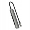 Satechi 6-in-1 USB-C Hub Multiport Viacportový adaptér Space Grey pre Apple
