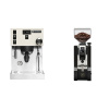 Rancilio Silvia PRO X, bílá + Eureka Mignon XL, CR black