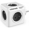 Cubenest Powercube Original, 5× zásuvka, bílá/šedá, dětská pojistka, uzemnění, max. 16A/250V~3680W/50-60Hz PC120GY