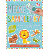 SAMOLEPKOVÁ KNIHA - VEĽKÉ SAMOLEPKY PRE MALÉ RUKY - DIVÉ ZVIERATÁ