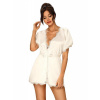 Obsessive Prima Neve Kimono - Off White S/M slonová-kost