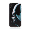 AppleMix Kryt STAR WARS pre Apple iPhone X / Xs - Darth Vader - gumový - čierny