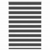 vidaXL Zebra roleta čierna 110x100 cm šírka látky 105,9cm polyester 4014211