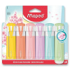 Zvýrazňovač Maped Fluo Peps Pastel - 6 ks