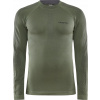 Pánské funkční triko CRAFT Adv Warm Intensity Ls zelené Velikost: M