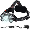 Trizand 5 x T6 CREE LED čelovka