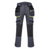 PORTWEST DX3 HOLSTER DX440 / Strečové nohavice - šedá UK 36/EU 52